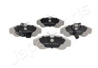 Brake Pad Set, disc brake PA-0057AF Japanparts