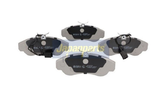 Brake Pad Set, disc brake PA-0057AF Japanparts