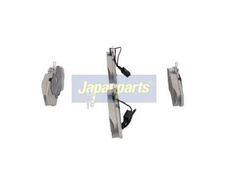Brake Pad Set, disc brake PA-0057AF Japanparts, Image 3