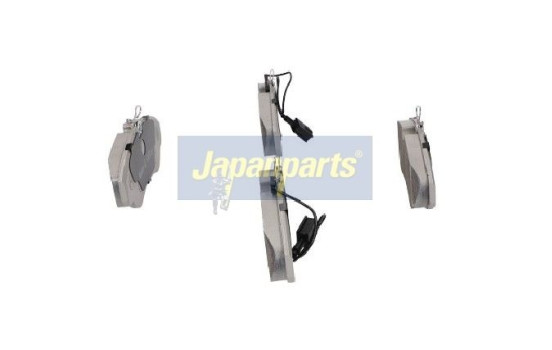 Brake Pad Set, disc brake PA-0057AF Japanparts, Image 3