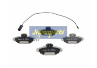 Brake Pad Set, disc brake PA-0058AF Japanparts