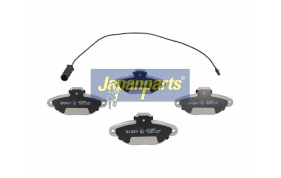 Brake Pad Set, disc brake PA-0058AF Japanparts