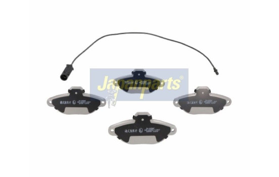 Brake Pad Set, disc brake PA-0058AF Japanparts