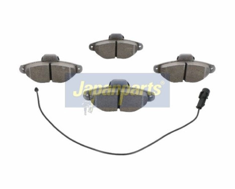 Brake Pad Set, disc brake PA-0058AF Japanparts, Image 2