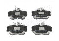 Brake Pad Set, disc brake PA-0060AF Japanparts