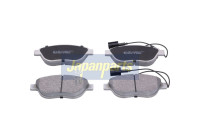 Brake Pad Set, disc brake PA-0061AF Japanparts