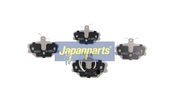 Brake Pad Set, disc brake PA-0062AF Japanparts