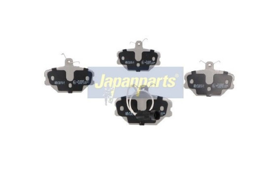 Brake Pad Set, disc brake PA-0062AF Japanparts