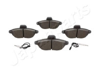 Brake Pad Set, disc brake PA-0063AF Japanparts