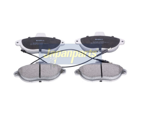 Brake Pad Set, disc brake PA-0063AF Japanparts