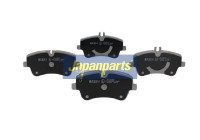 Brake Pad Set, disc brake PA-0067AF Japanparts