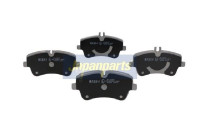 Brake Pad Set, disc brake PA-0067AF Japanparts