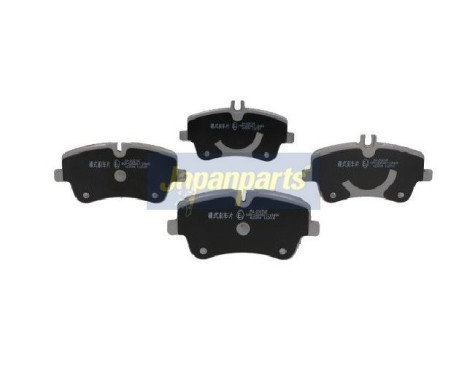 Brake Pad Set, disc brake PA-0067AF Japanparts
