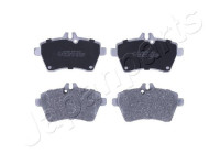 Brake Pad Set, disc brake PA-0068AF Japanparts