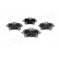 Brake Pad Set, disc brake PA-0069AF Japanparts, Thumbnail 3