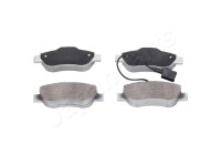 Brake Pad Set, disc brake PA-0070AF Japanparts