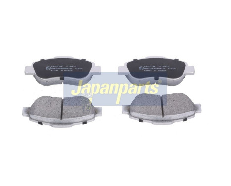 Brake Pad Set, disc brake PA-0071AF Japanparts