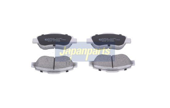 Brake Pad Set, disc brake PA-0071AF Japanparts
