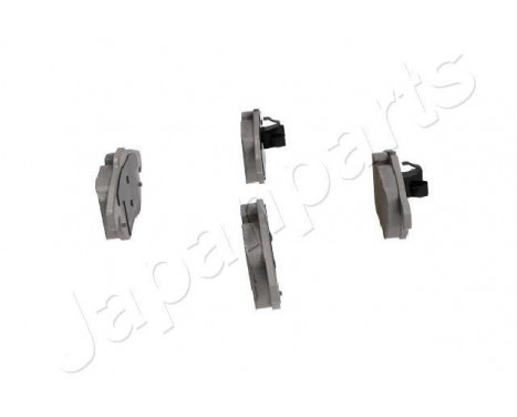 Brake Pad Set, disc brake PA-0074AF Japanparts, Image 3