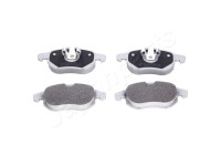 Brake Pad Set, disc brake PA-0074AF Japanparts