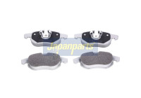 Brake Pad Set, disc brake PA-0074AF Japanparts
