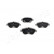 Brake Pad Set, disc brake PA-0075AF Japanparts