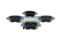 Brake Pad Set, disc brake PA-0076AF Japanparts