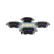 Brake Pad Set, disc brake PA-0076AF Japanparts