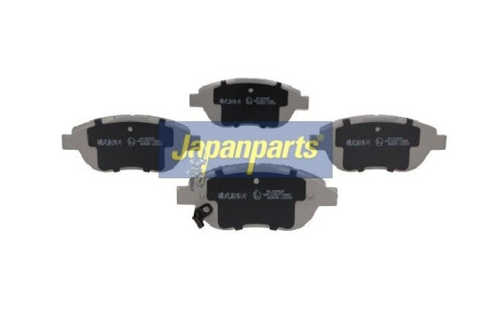 Brake Pad Set, disc brake PA-0076AF Japanparts