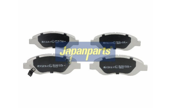 Brake Pad Set, disc brake PA-0077AF Japanparts