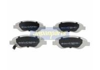 Brake Pad Set, disc brake PA-0077AF Japanparts