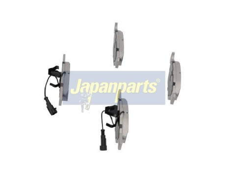 Brake Pad Set, disc brake PA-0079AF Japanparts, Image 2