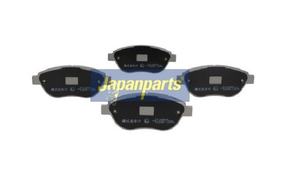 Brake Pad Set, disc brake PA-0080AF Japanparts