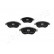 Brake Pad Set, disc brake PA-0080AF Japanparts