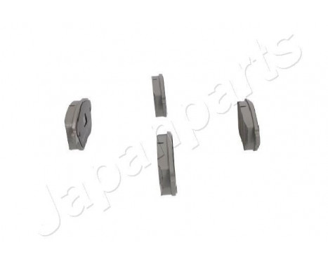 Brake Pad Set, disc brake PA-0080AF Japanparts, Image 3