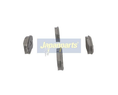 Brake Pad Set, disc brake PA-0080AF Japanparts, Image 3