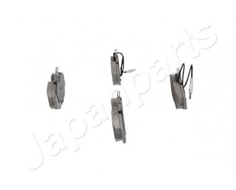 Brake Pad Set, disc brake PA-0081AF Japanparts, Image 3