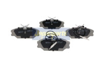 Brake Pad Set, disc brake PA-0081AF Japanparts