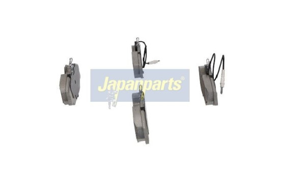 Brake Pad Set, disc brake PA-0081AF Japanparts, Image 3