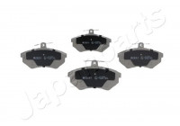 Brake Pad Set, disc brake PA-0082AF Japanparts