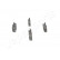 Brake Pad Set, disc brake PA-0082AF Japanparts, Thumbnail 3