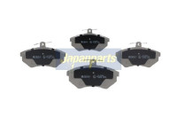 Brake Pad Set, disc brake PA-0082AF Japanparts
