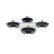 Brake Pad Set, disc brake PA-0082AF Japanparts