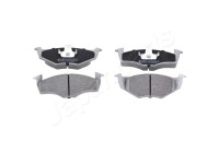 Brake Pad Set, disc brake PA-0086AF Japanparts