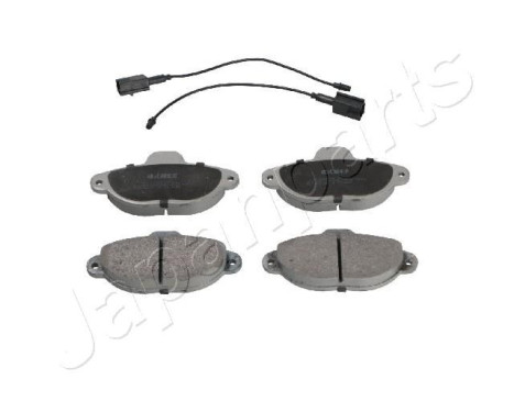 Brake Pad Set, disc brake PA-0087AF Japanparts