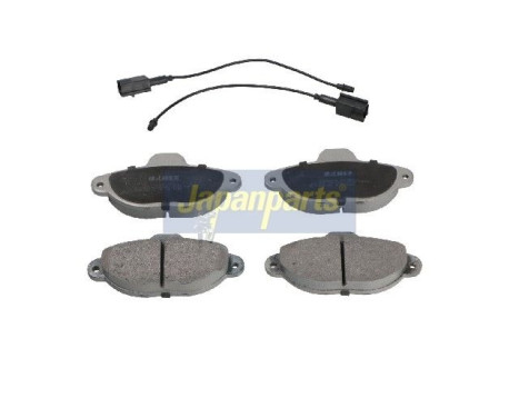 Brake Pad Set, disc brake PA-0087AF Japanparts