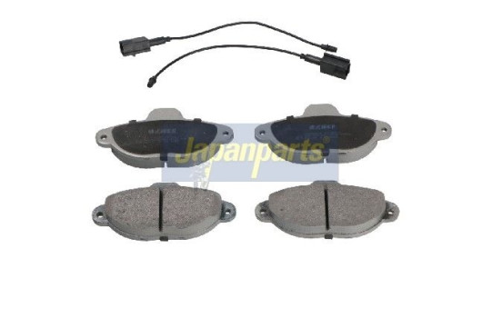 Brake Pad Set, disc brake PA-0087AF Japanparts