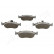 Brake Pad Set, disc brake PA-0094AF Japanparts, Thumbnail 2