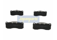 Brake Pad Set, disc brake PA-0102AF Japanparts
