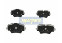 Brake Pad Set, disc brake PA-0107AF Japanparts
